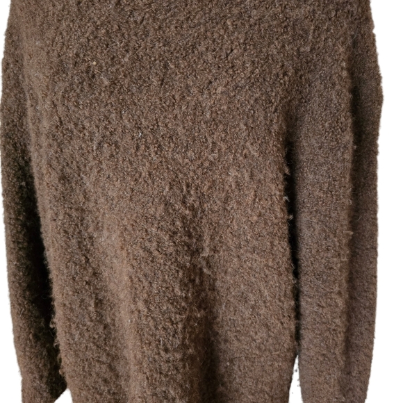 Aritzia Alpaca Brown Wilfred Seissan Sweater size small/medium - Picture 4 of 16